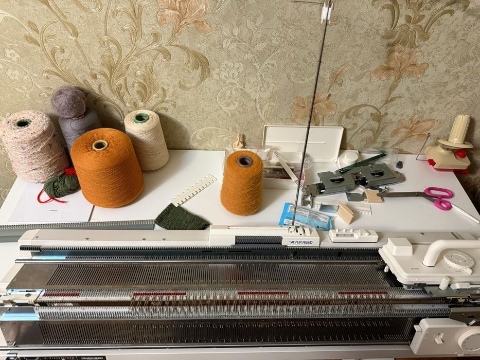 Silver reed двухфонтурная