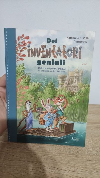 Cărți lectura Villa Fauna + Doi inventatori geniali