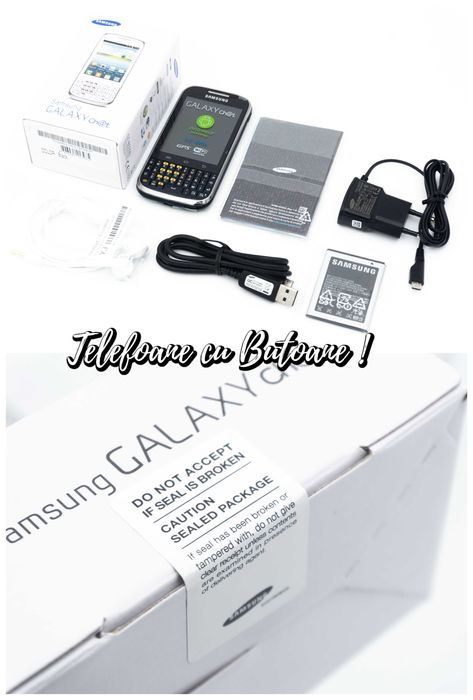 Samsung Galaxy chat GT-B5330 - Model 2012 - Telefon tactil cu butoane