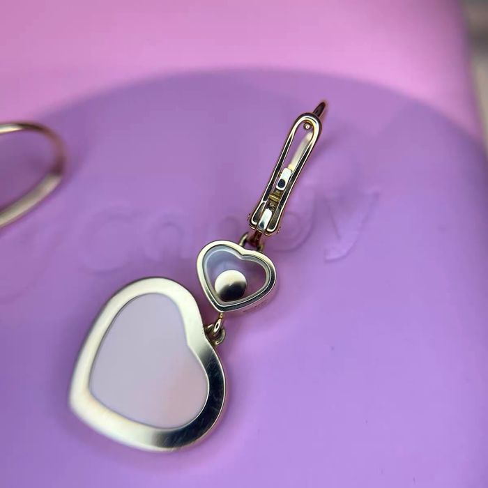 Серьги Chopard розовые