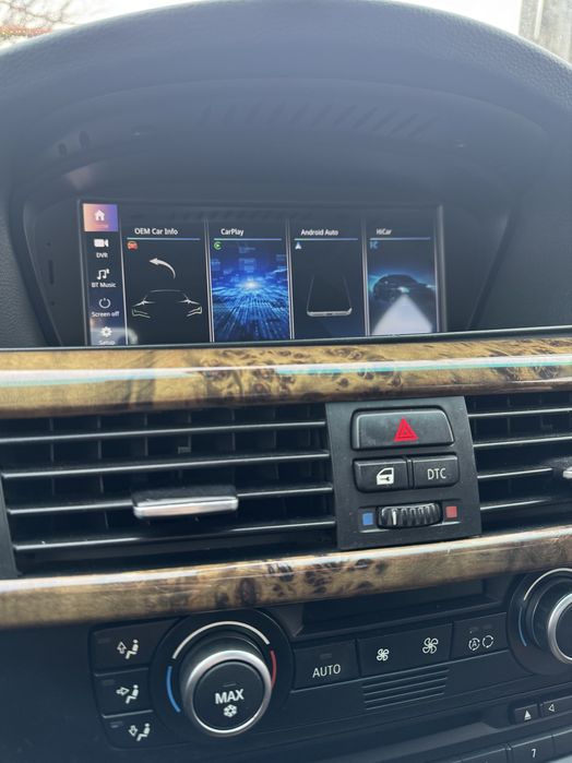 Navigatie linux e90, e60 CCC carplay android auto