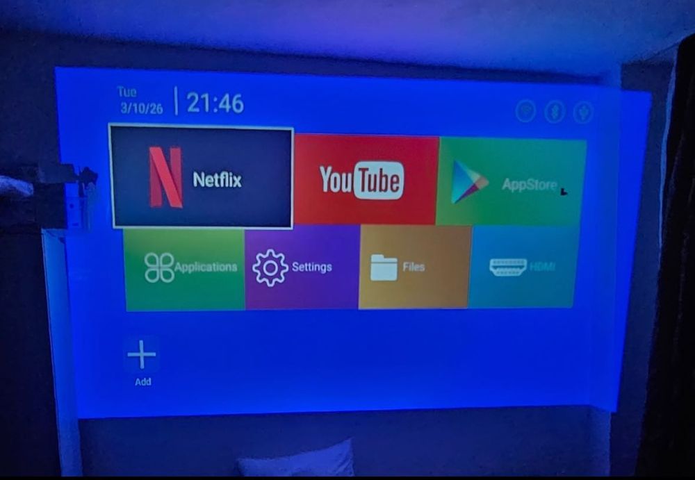 Videoproiector smart