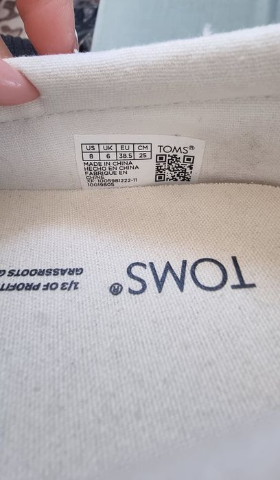 Мъжки еспадрили Tom's 38.5 н