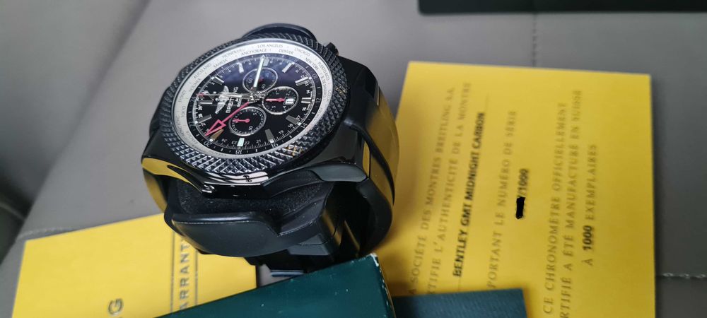 Breitling Bentley GMT
Midnight Carbon Limited Edition