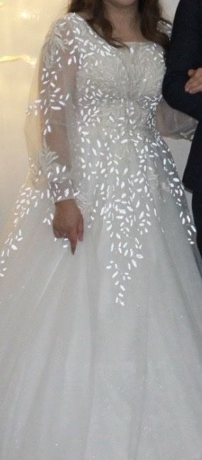 Свадебное платье, 50-52 размера.