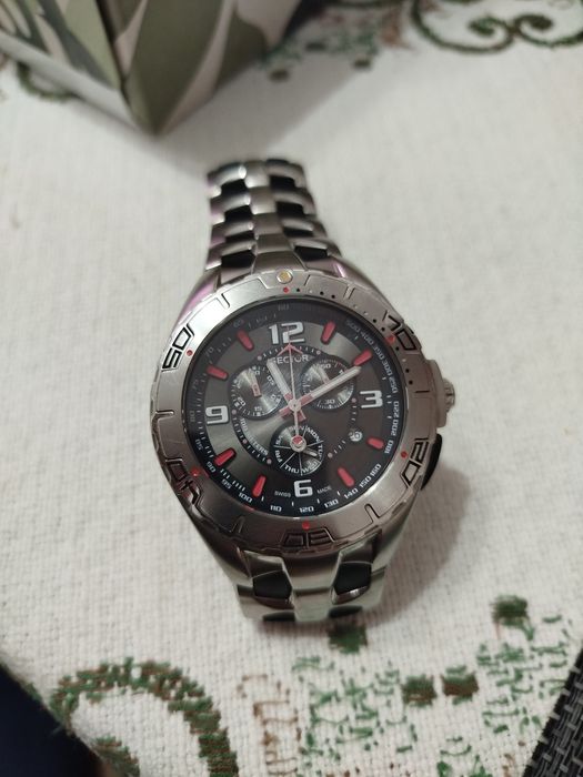 Ceas Sector 340 Cronograf, Swiss Made