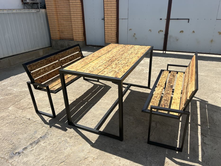 Стол стулья навесы тапчан