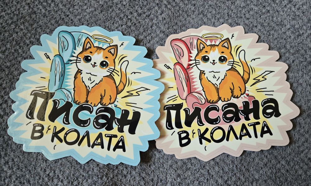 Стикери/автостикери за автомобил/ кола за домашни любимци