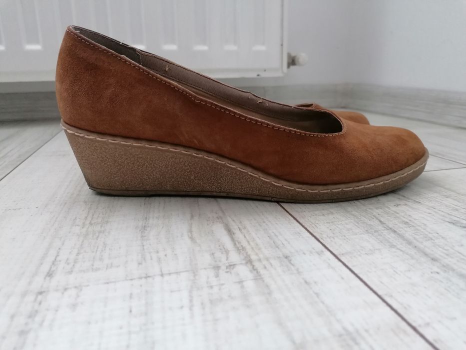 Pantofi piele naturala