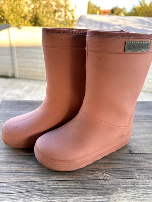 Cizme termice cu căptușeală din lână naturală, marimea 26