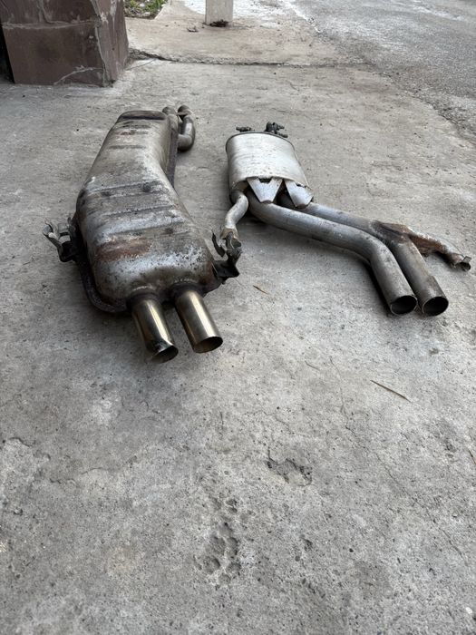 Глушитель и Резанатор 2.5 на BMW e34