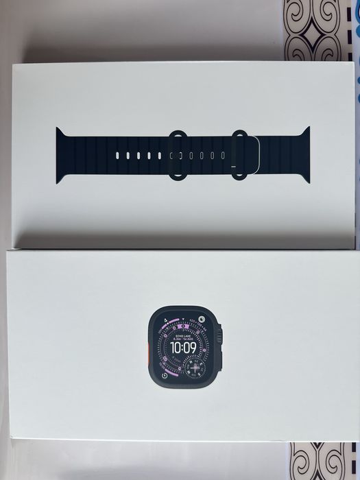 Apple watch ultra 3 49mm black TI ocean band