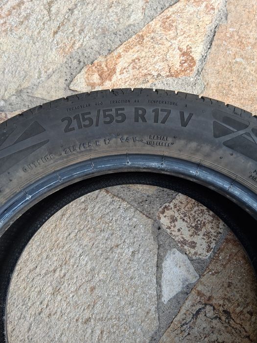 215 55 17 Continental EcoContact 6 94V  Dot. 23