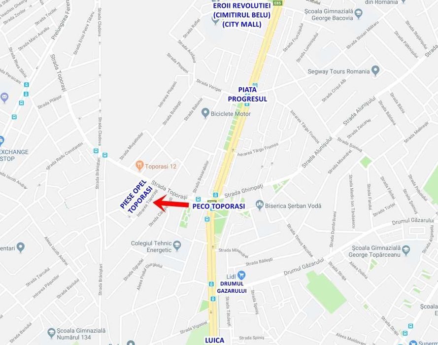 bara Opel Zafira B spate 100 lei