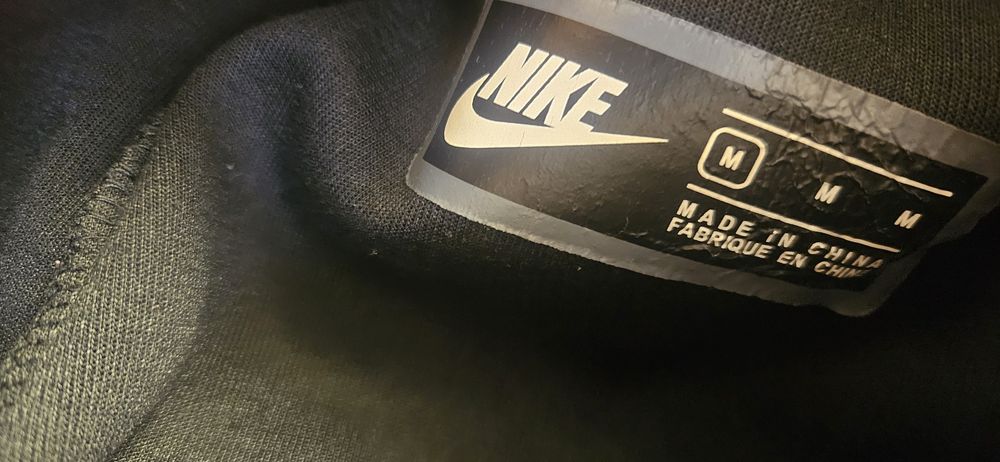 Pantaloni negri tech fleece nike