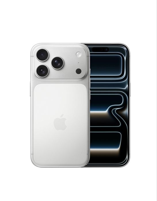 НОВ!!! Apple iPhone 17 Pro Max, 256GB, 5G, Silver + подарък гръбче