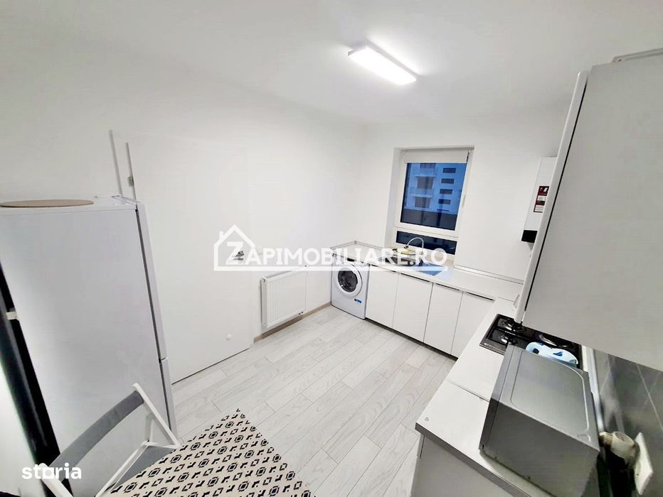 Apartament 1 camera in Bloc NOU,43mp.parcare, boxă la subsol