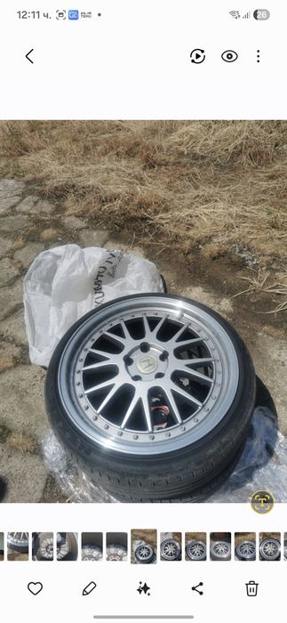 Джанти алуминиеви