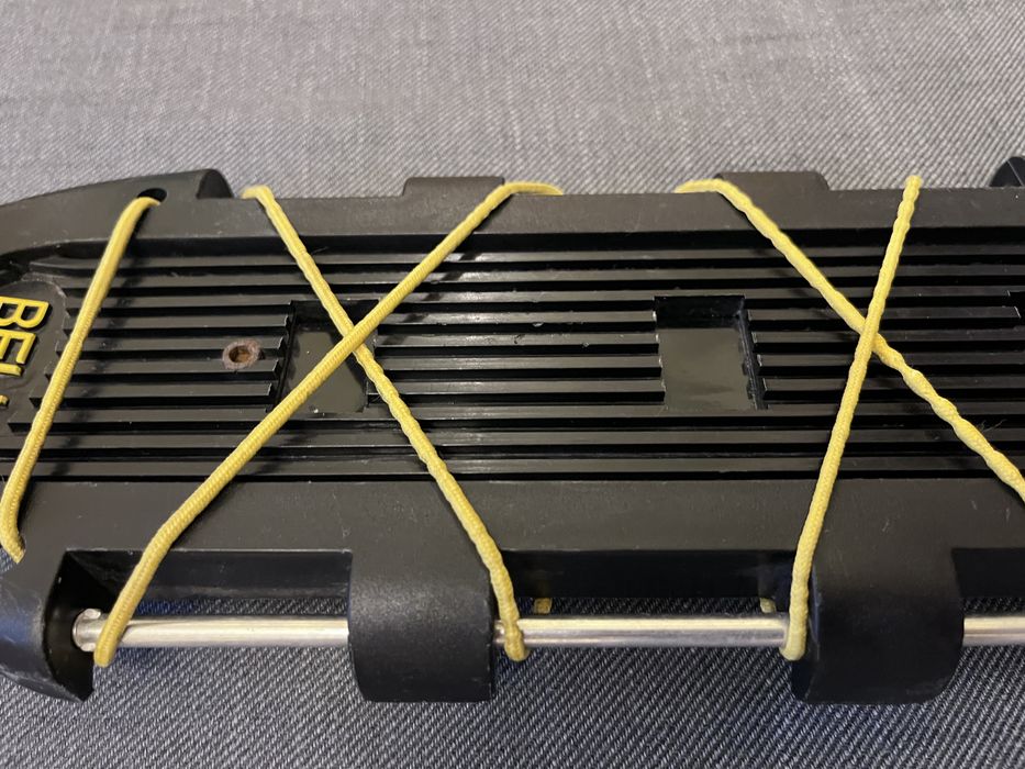 Portbagaj bicicleta pe tija de sa