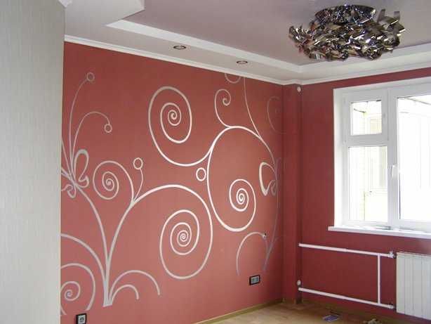 Роспись стен картины барельеф