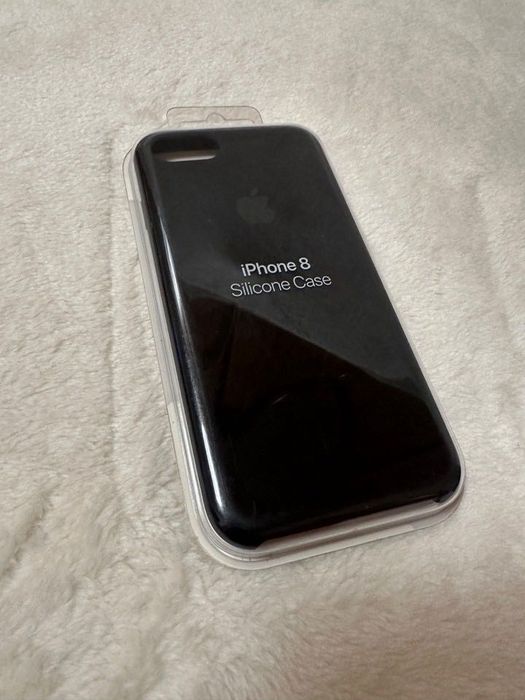 MQGK2ZM/A iPhone 8 SE 2 SE 3 Silicone Case Black