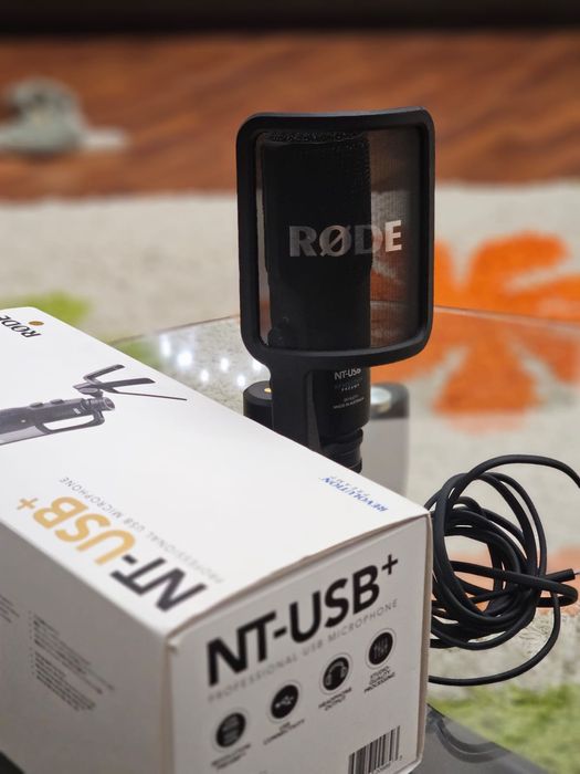 Микрофон Rode NT-USB+ черный