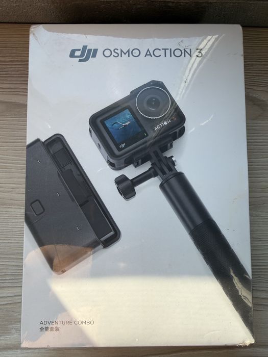 Camera video sport DJI Osmo Action3 Adventure Combo