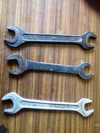 Ключи гаечные разные