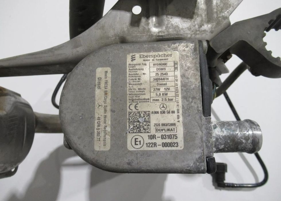 Ремонт на печки от Sprinter и Viano по CAN комуникация