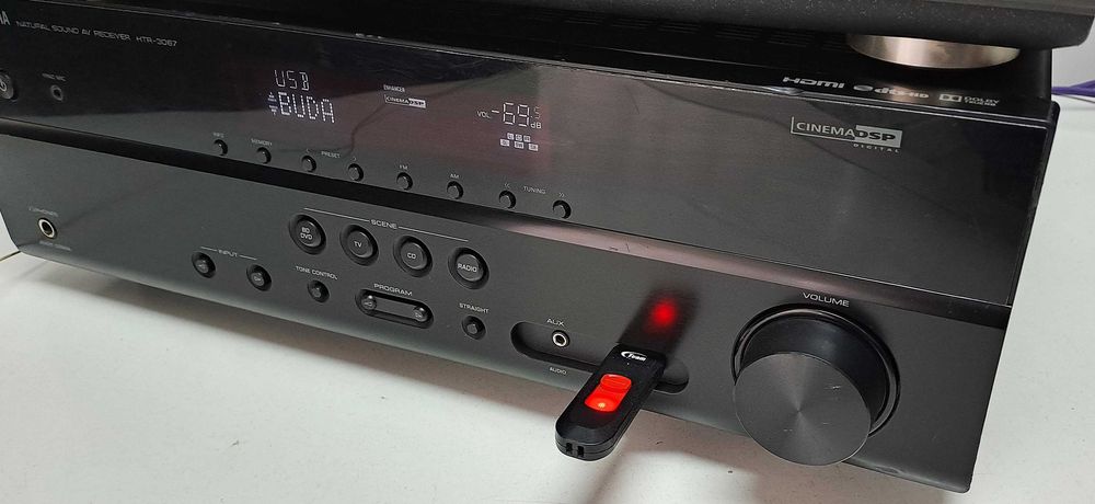 Yamaha HTR 3067 amplificator 4K Ultra HD 5.1 HDMI