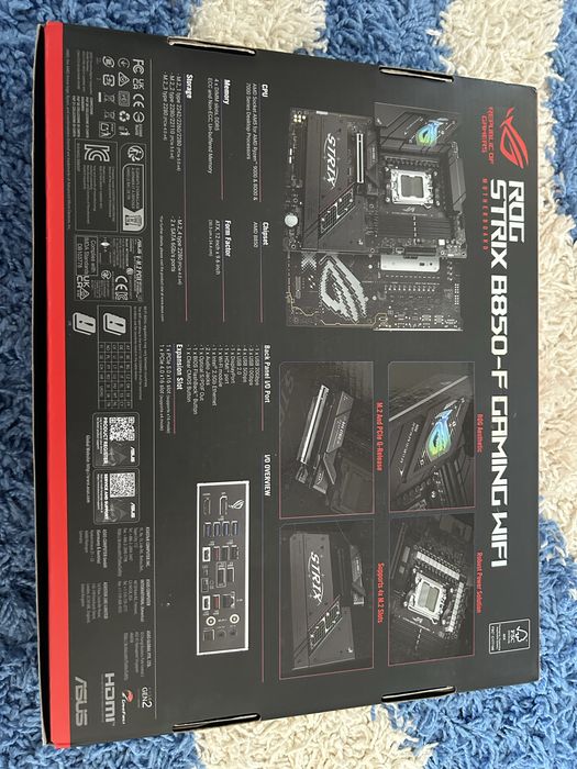 Asus Rog Strix B850-F Gaming Wifi SIGILATA!