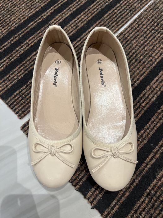 Балетки 38 размер бежевые