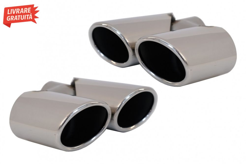 Ornamente tobe Audi Q5 8R (11.2008-2016) SQ5 Design Crom