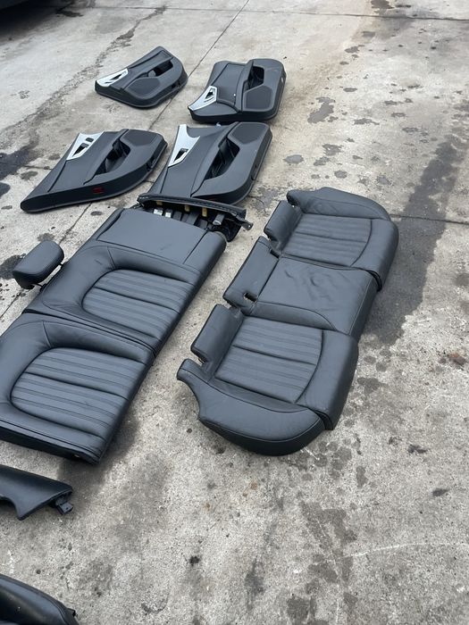 Scaune fata + bancheta + panouri Audi A7 A6 c7 4g S line piele