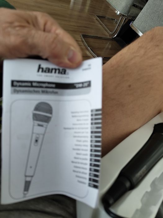 Microfon hama DM-20