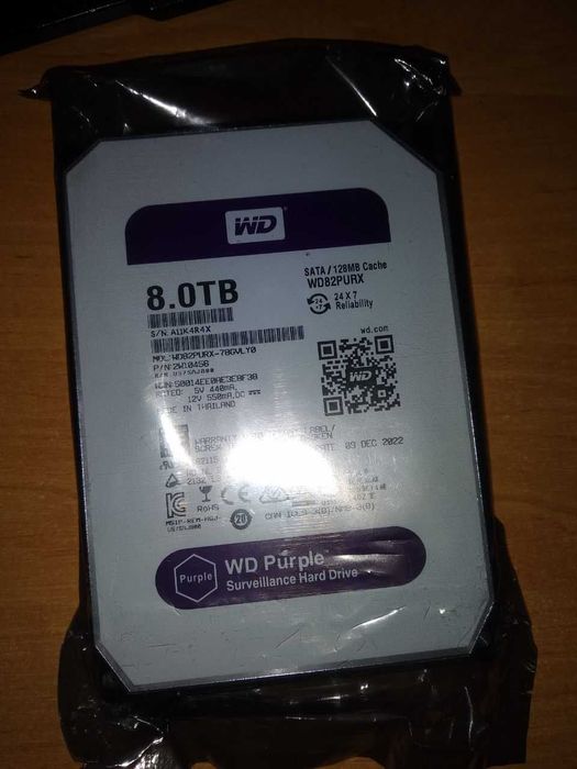 Жесткий диск 8 Tb Western Digital Новый