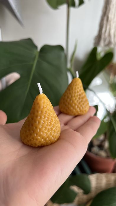 Lumanari capsuri din ceara de albine naturala