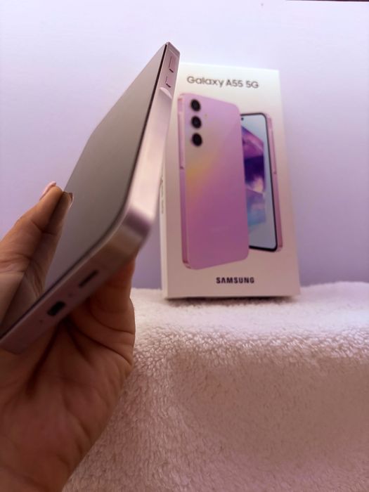 Samsung galaxy A55- перфектен + кутия