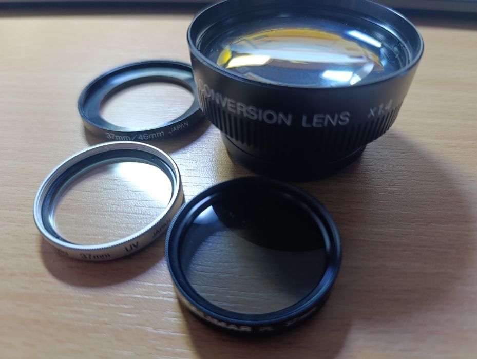 Filtre 37mm PL UV Tele x1.4 adaptor 37-46mm