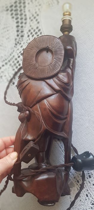 Veioza/ sculptură: Hotei, Buddha cel Vesel