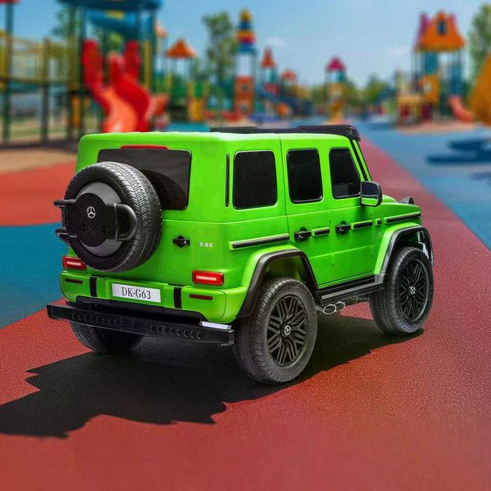Masinuta electrica pt. 2 copii Mercedes G63, 4x 200W, 24V-14Ah Green