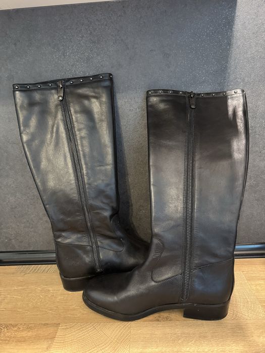 Ботуши Calvin Klein, естествена кожа