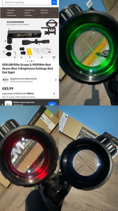 Sniper airsoft CYMA CM.702 + lunetă profesională 3–9x50