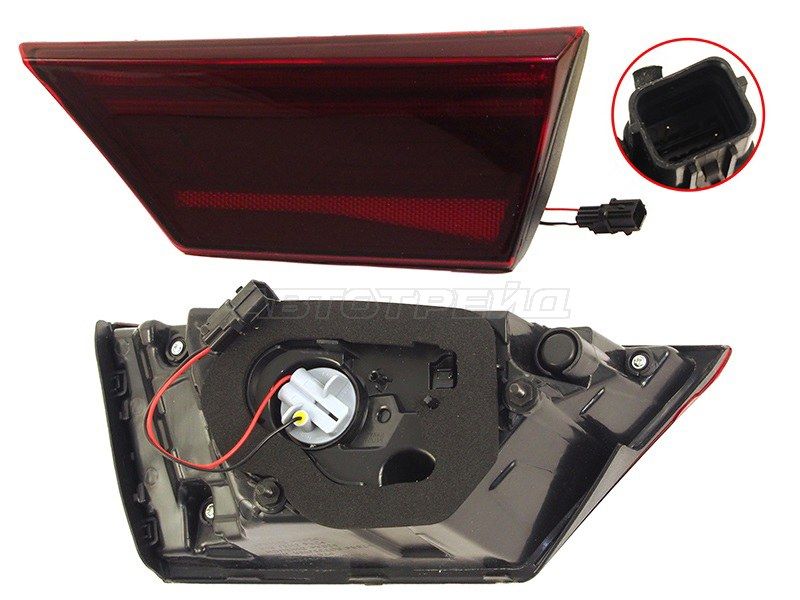 Фонарь в крышку багажника Kia Cerato