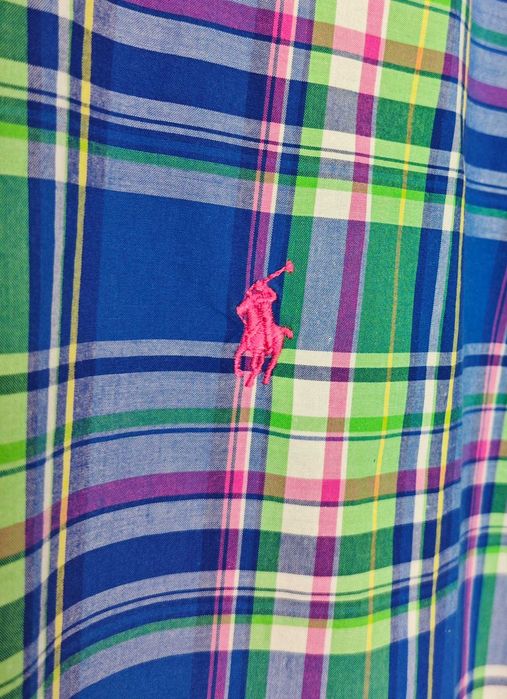 Ralph Lauren Оригинална мъжка риза с къс ръкав размер XL