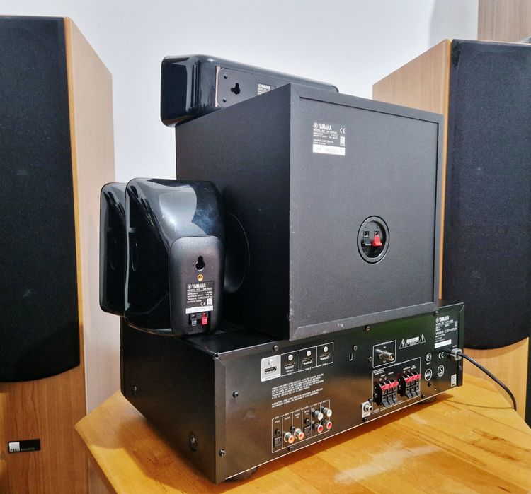 Yamaha HTR-2064 + Sistem Yamaha  5.1 – NS-B20 + NS-SWP20