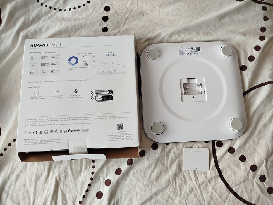 Смарт кантар HUAWEI SCALE 3