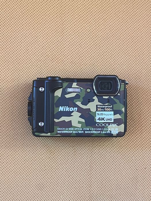 Nikon COOLPIX W300 – 16 MP | 4K | Waterproof 30m | Camuflaj