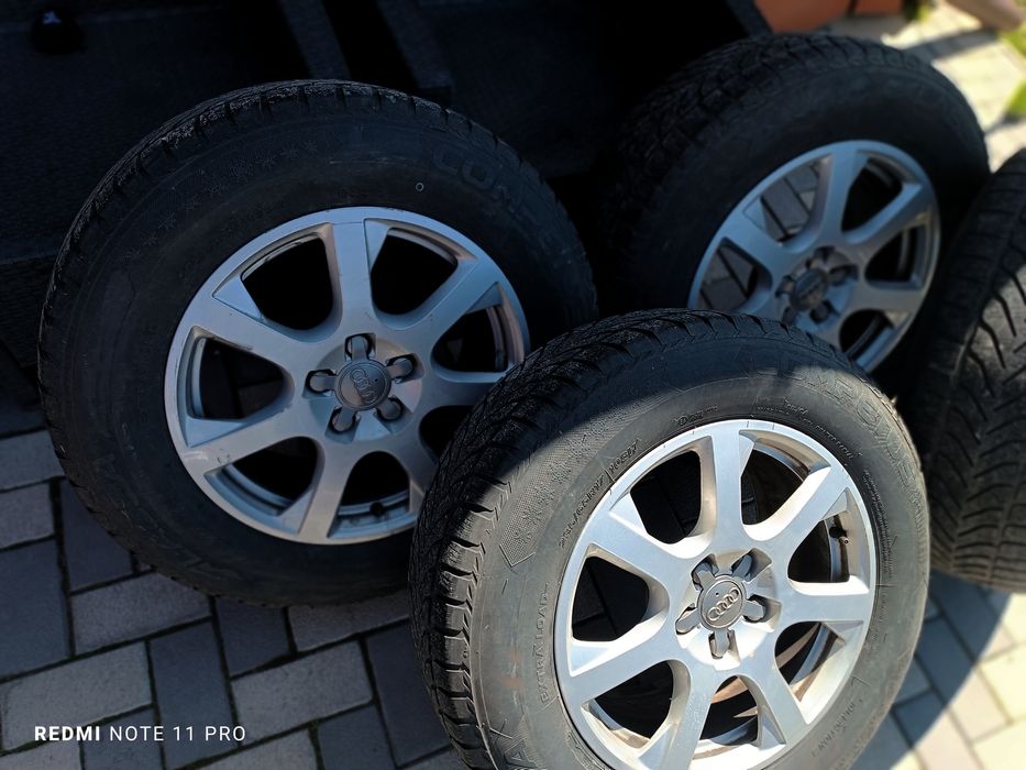 Jante cu cauciucuri r17 originale Audi q5