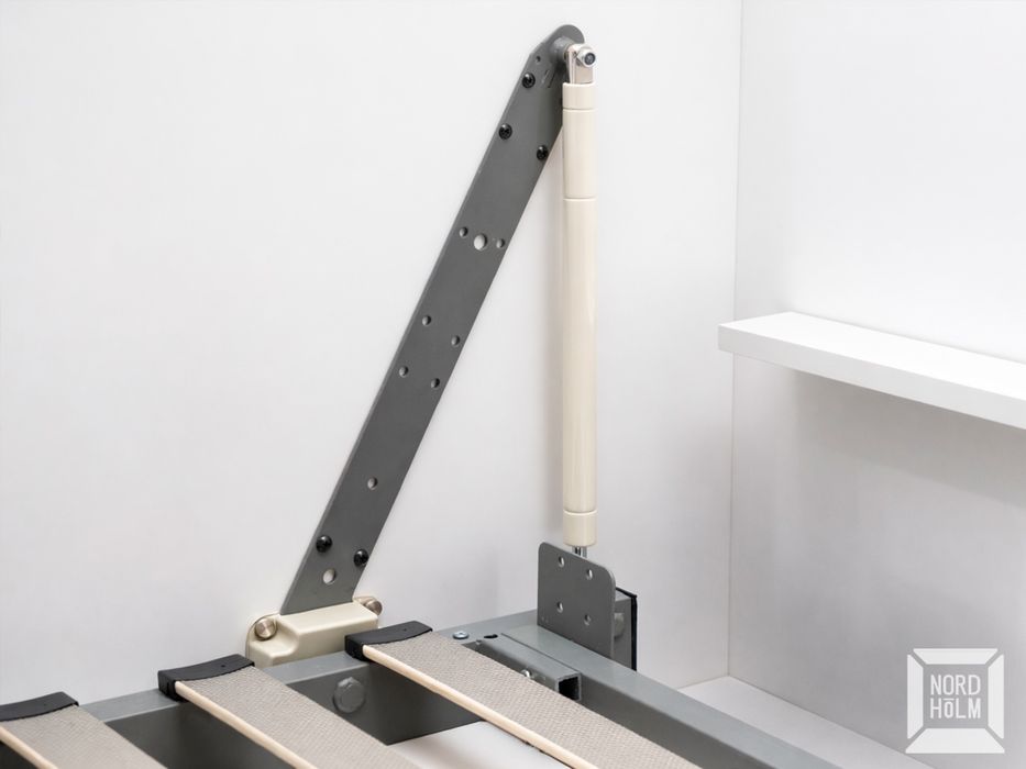 Pat rabatabil Nordhōlm (90/120/160 x 200 cm) personalizare la comandă!